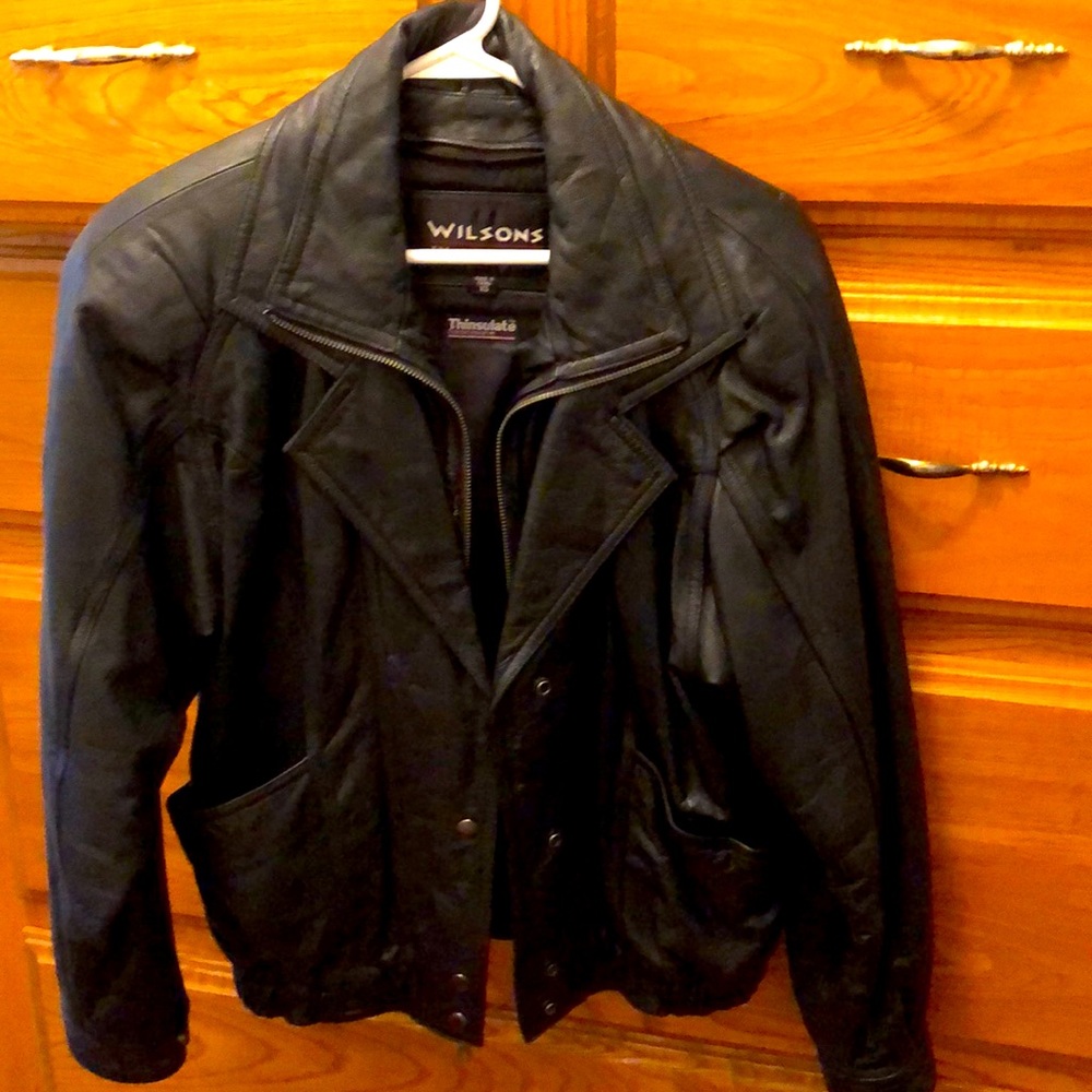 Leather jacket